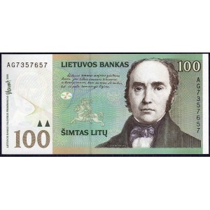 Литва 100 литов 2000 - UNC