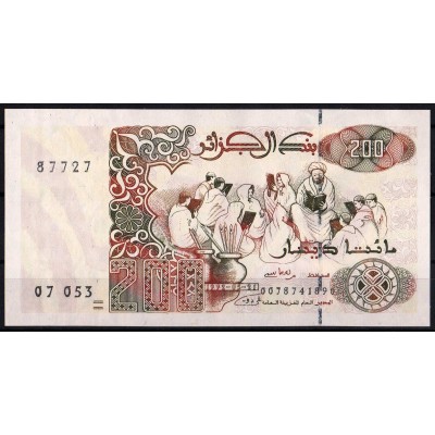 Алжир 200 динаров 1992 - UNC