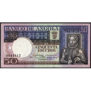 Ангола 50 эскудо 1973 - UNC