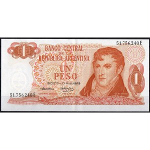 Аргентина 1 песо 1974 - AUNC