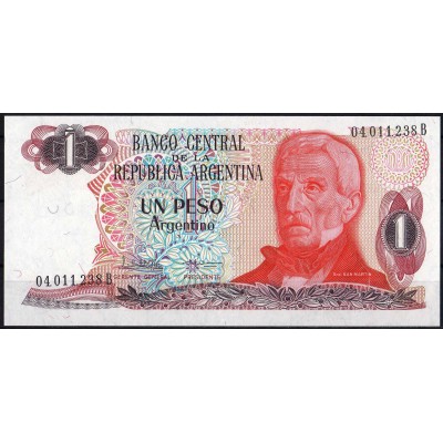 Аргентина 1 песо 1983 - UNC