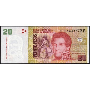 Аргентина 20 песо 2003 - UNC