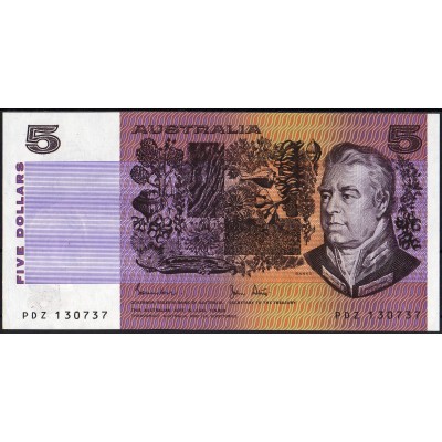 Австралия 5 долларов 1983 - UNC