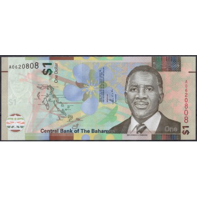 Багамские острова 1 доллар 2017 - UNC