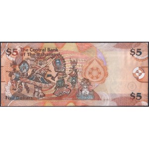 Багамские острова 5 долларов 2007 - UNC