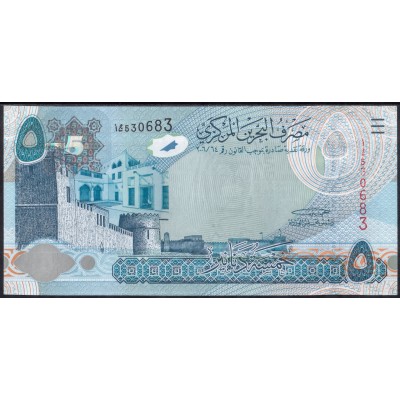Бахрейн 5 динаров 2006 - UNC
