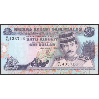 Бруней 1 доллар 1995 - UNC