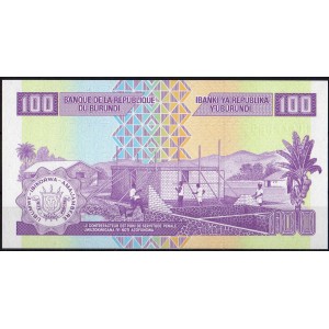 Бурунди 100 франков 2011 - UNC