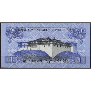 Бутан 1 нгултрум 2006 - UNC