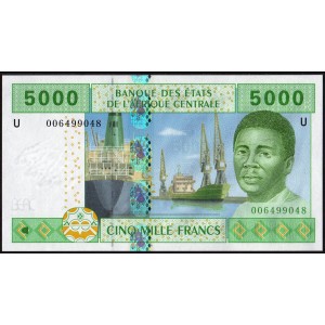 Камерун 5000 франков 2002 - UNC