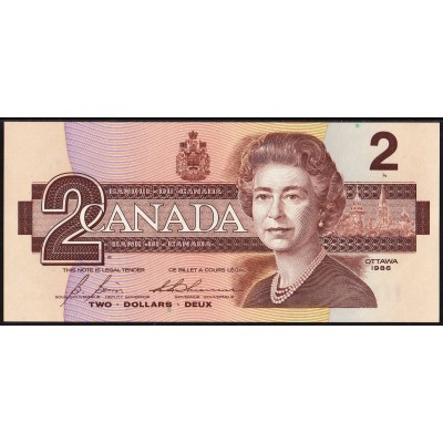 Канада 2 доллара 1986 - UNC