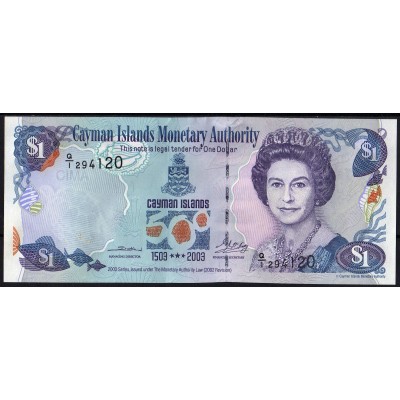 Каймановы острова 1 доллар 2003 - UNC