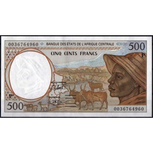 Чад 500 франков 2000 - UNC
