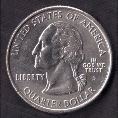 США 1/4 доллара 2007 (Idaho) - XF