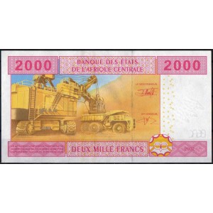 Конго 2000 франков 2002 - UNC