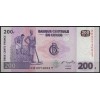 ДР Конго 200 франков 2007 - UNC
