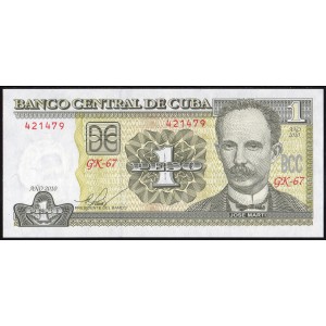 Куба 1 песо 2010 - UNC