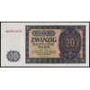 ГДР 20 марок 1955 - UNC