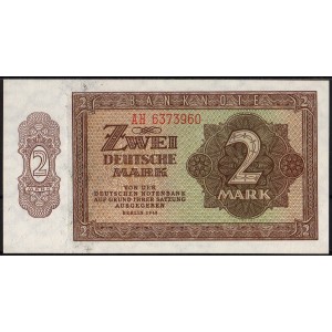 ГДР 2 марки 1948 - UNC