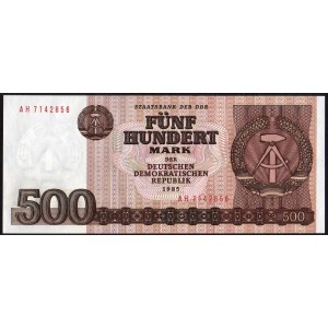 ГДР 500 марок 1985 - UNC