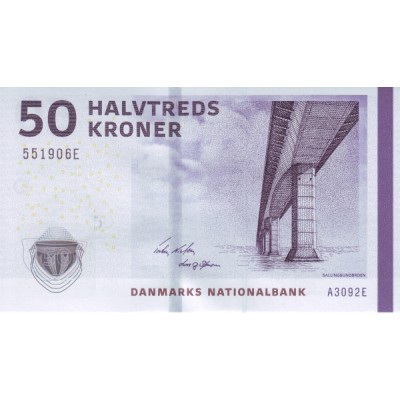 Дания 50 крон 2009 - UNC