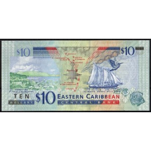 Восточно-Карибские острова 10 долларов 2012 - UNC