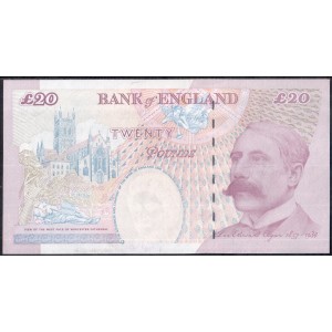 Англия 20 фунтов 2004 - UNC