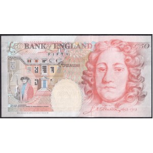 Англия 50 фунтов 2006 - UNC