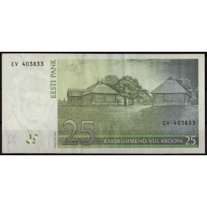 Эстония 25 крон 2007 - XF