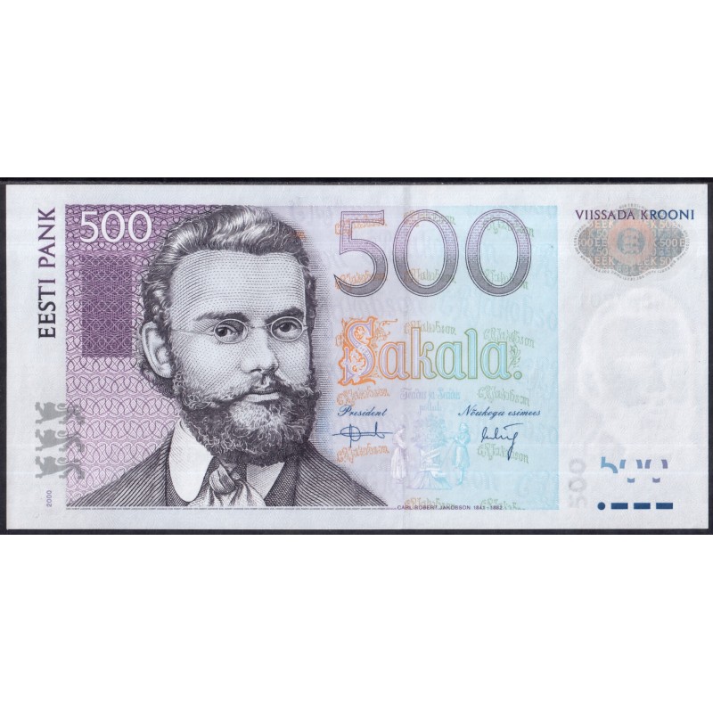 500 крон в рублях. 500 Крон Эстония 2000. Эстонская крона 1992 500 крон. 100 Эстонских крон.