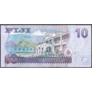 Фиджи 10 долларов 2007 - UNC