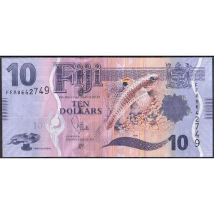 Фиджи 10 долларов 2012 - UNC
