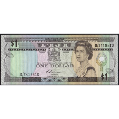 Фиджи 1 доллар 1987 - UNC