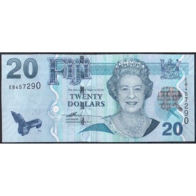 Фиджи 20 долларов 2007 - UNC