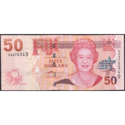 Фиджи 50 долларов 2007 - UNC