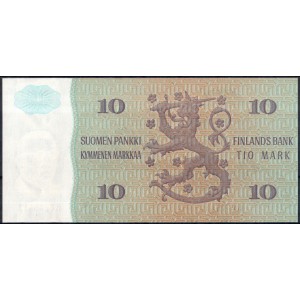 Финляндия 10 марок 1980 - UNC