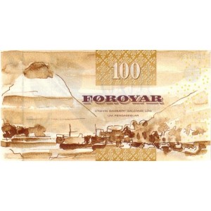 Фарерские острова 100 крон 2002 - UNC