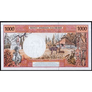 Французские Тихоокеанские Территории 1000 франков 2007 - UNC