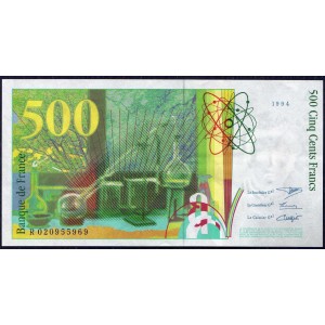 Франция 500 франков 1994 - UNC