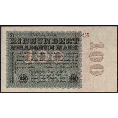 Германия 100 000 000 марок 1923 - UNC