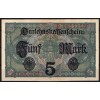 Германия 5 марок 1917 - UNC