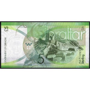 Гибралтар 5 фунтов 2011 - UNC
