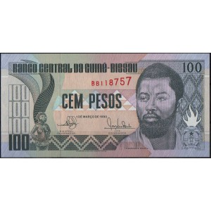 Гвинея - Биссау 100 песо 1990 - UNC