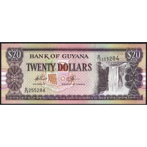 Гайана 20 долларов 1996 - UNC