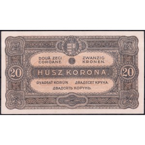 Венгрия 20 крон 1920 - UNC