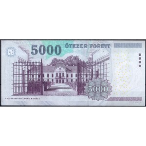Венгрия 5000 форинтов 2010 - UNC