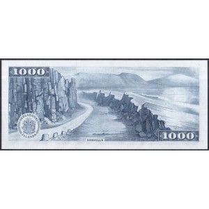 Исландия 1000 крон 1961 - UNC