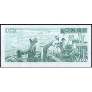 Исландия 500 крон 1961 - UNC