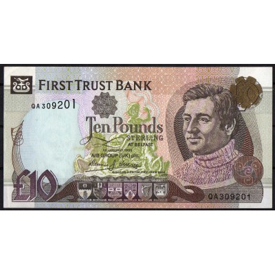 Северная Ирландия 10 фунтов 1998 - UNC
