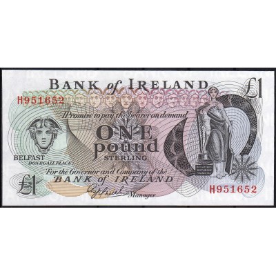 Северная Ирландия 1 фунт 1980 - UNC